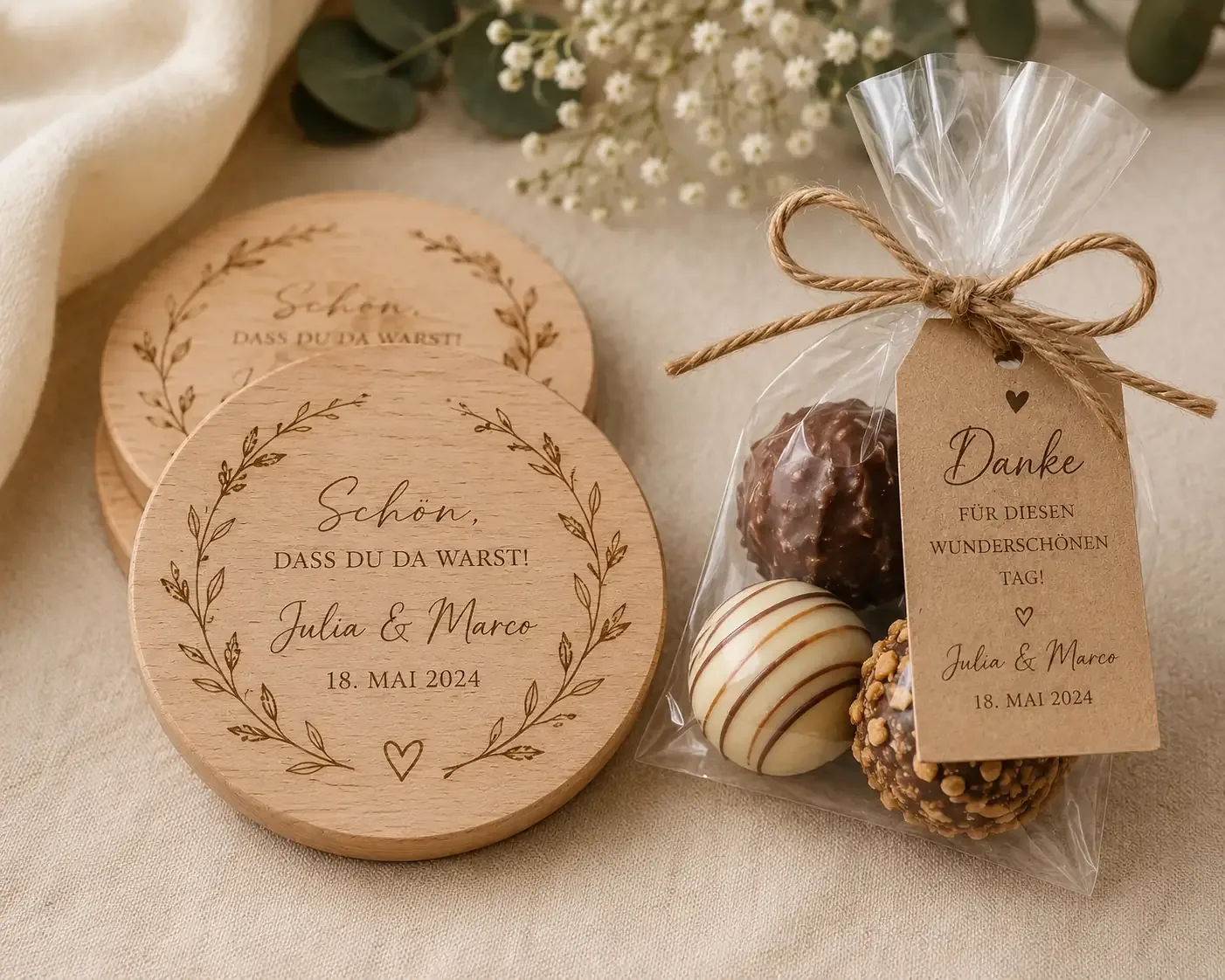 Gastgeschenke Hochzeit: Ideen für jedes Budget | Harzglück