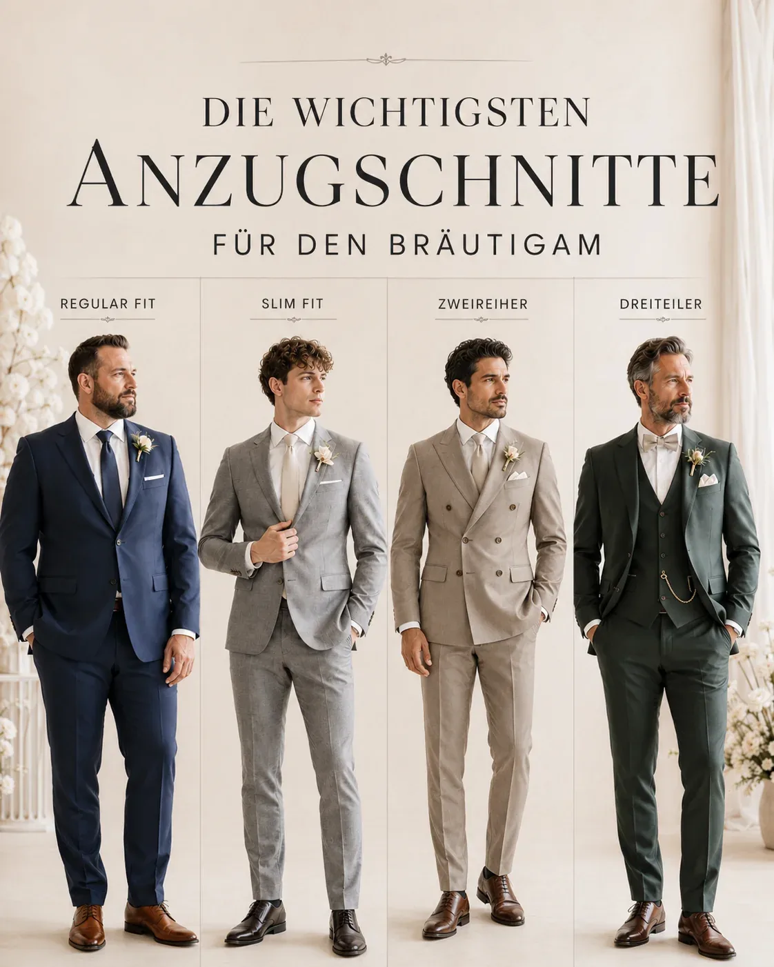 Bräutigam-Anzug Hochzeit Harz: Schnitte | Harzglück